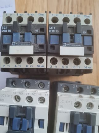 Contattori Telemecanique LC1D18 - 6pz