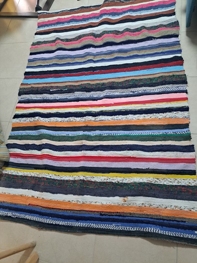 Alfombra Jarapa multicolor granadina