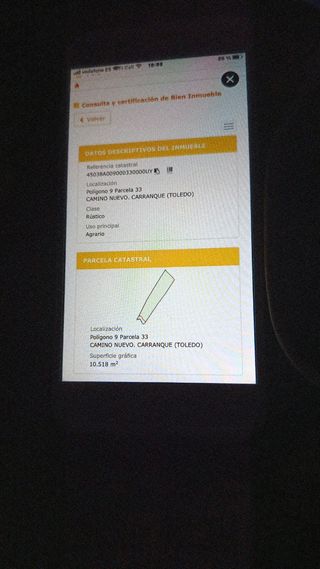 Terreno Rústico Carranque - 10509m