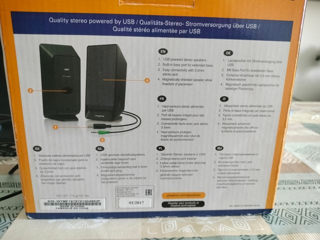 Altoparlanti USB Creative A50 2.0