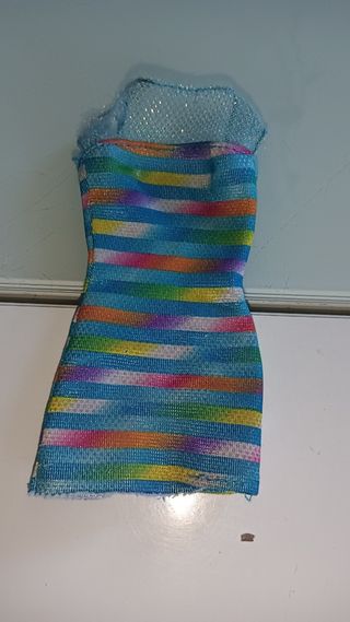 Vestido Barbie Teresa Bead and blast