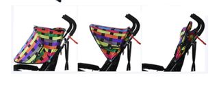 Capota universal silla paseo negra