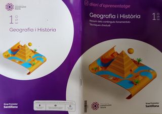 Lote de 5 libros para 1 eso colegio cultural