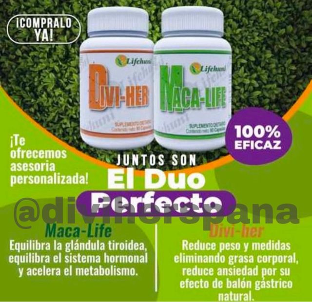 Divi-Her y Maca-Life