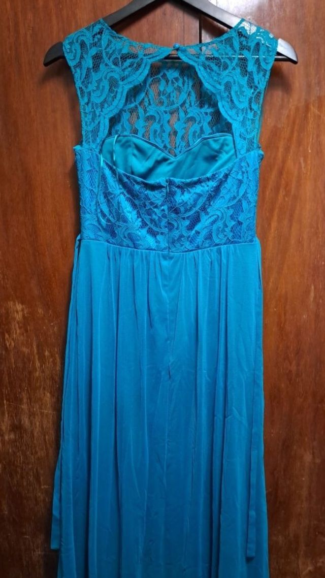 Vestido Longo verde esmeralda