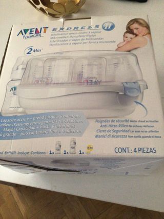 Esterilizador AVENT Express 2 min (6 biberones)