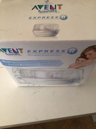 Esterilizador AVENT Express 2 min (6 biberones)