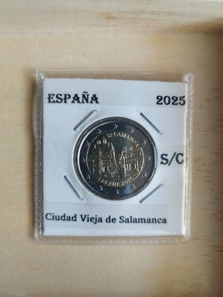 Moneda 2€ Salamanca 2025 España