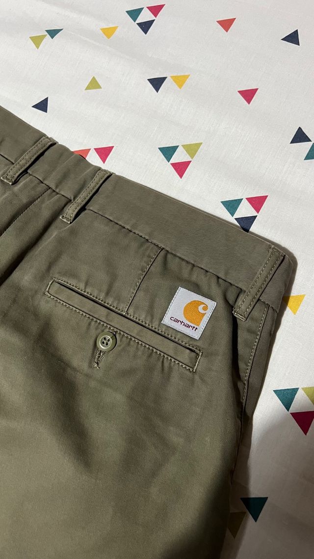 Carhartt Pantalón Corto Verde Oliva