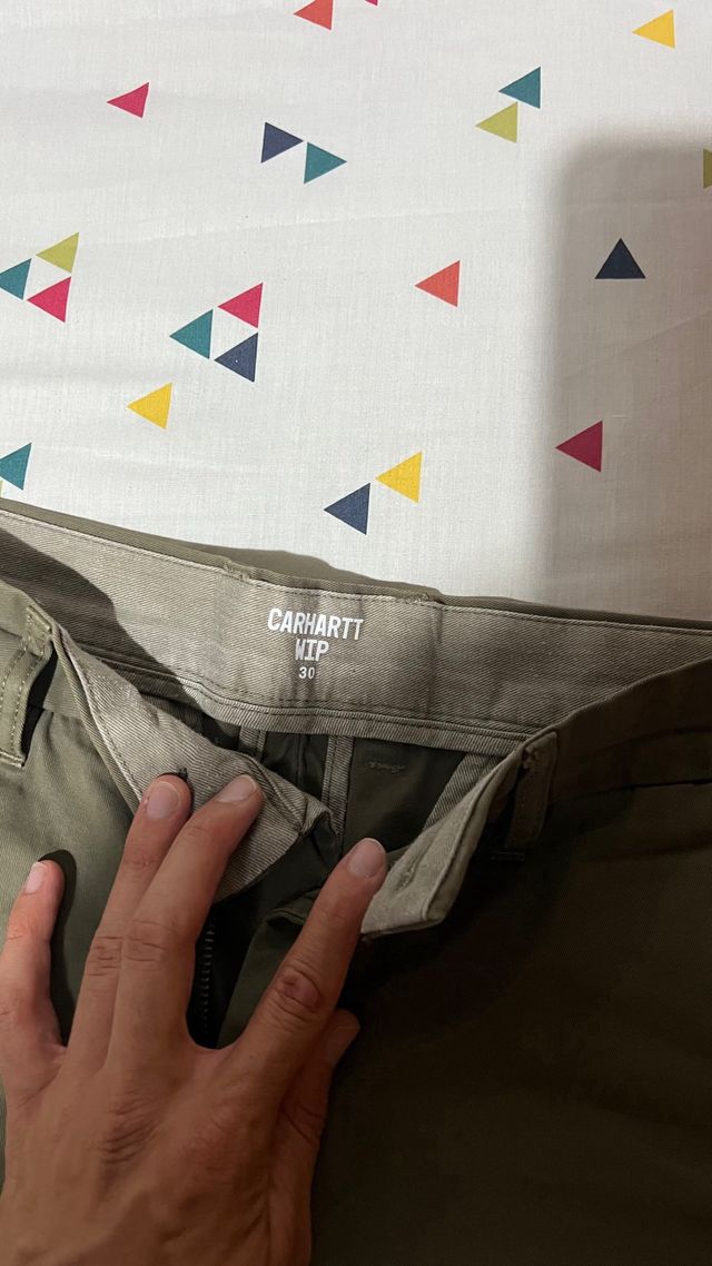 Carhartt Pantalón Corto Verde Oliva
