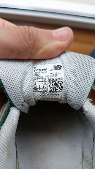 New Balance 393 Bambino - 34,5 cm