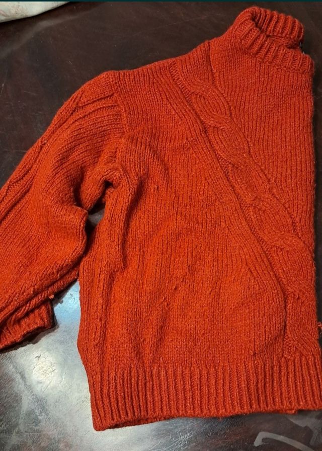 Camisola de Malha vermelho