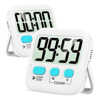 2 Timer Cucina/Studio Magnetici + batterie