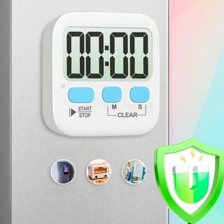 2 Timer Cucina/Studio Magnetici + batterie