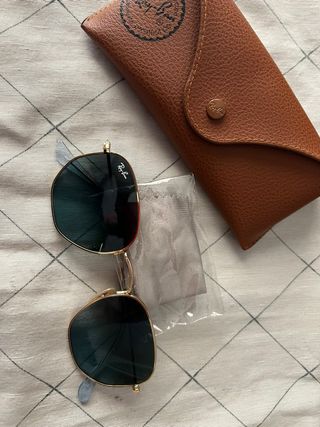 Ray Ban Occhiali da Sole - Oro Blu
