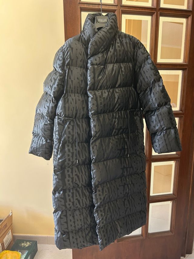 Piumino Rains nero impermeabile