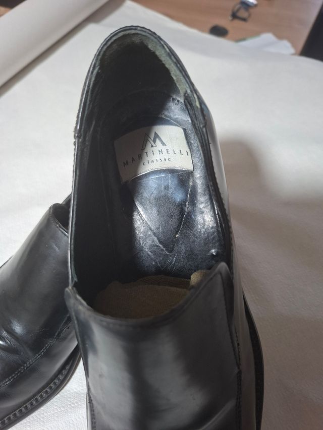 Zapatos Martinelli clásicos negros
