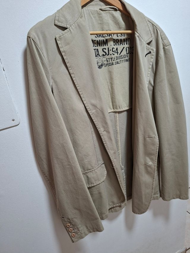 Chaqueta Salsa beige