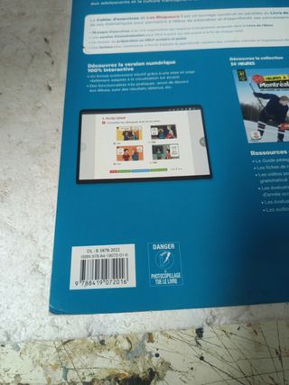 Libro de 1 eso francés ISBN 9788419072016