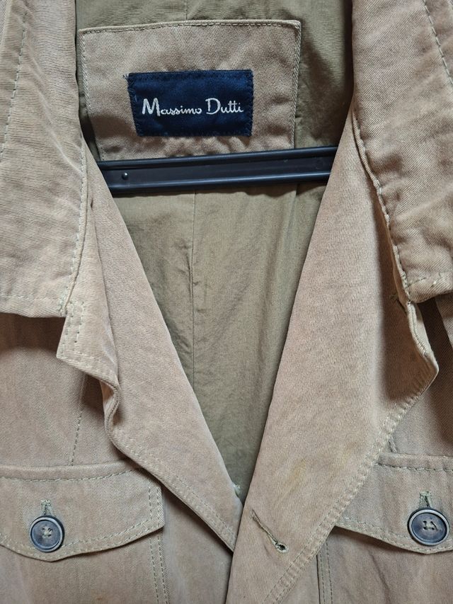 Chaqueta Massimo Dutti beige