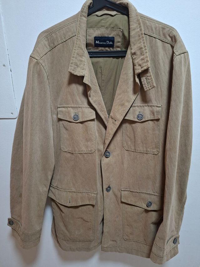 Chaqueta Massimo Dutti beige