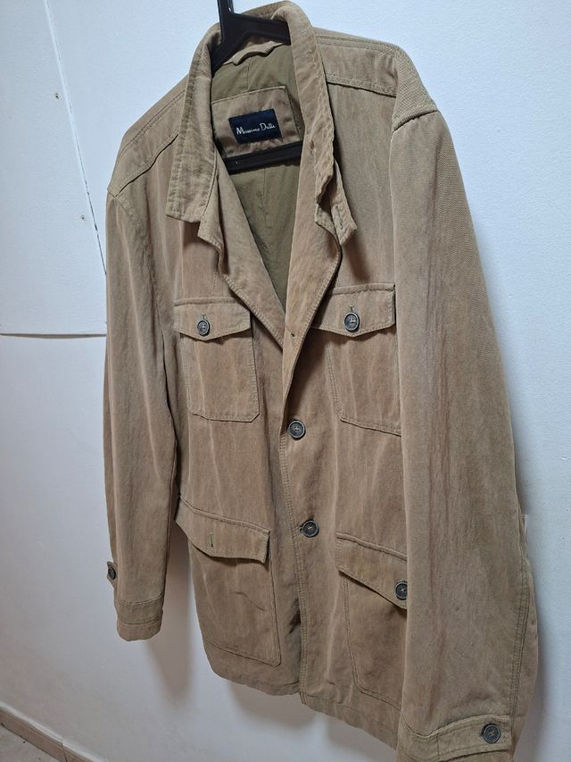 Chaqueta Massimo Dutti beige