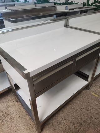 MESA INDUSTRIAL DE 100 CM