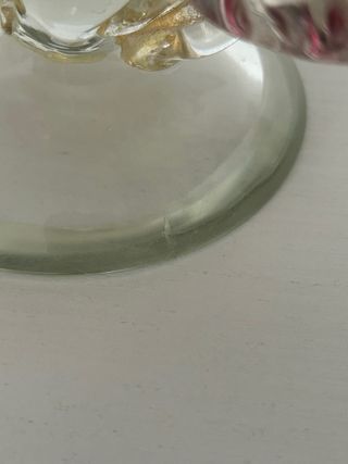 Scultura Pavone In Vetro di Murano