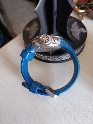 Reloj Vagary Aquadiver azul y plata