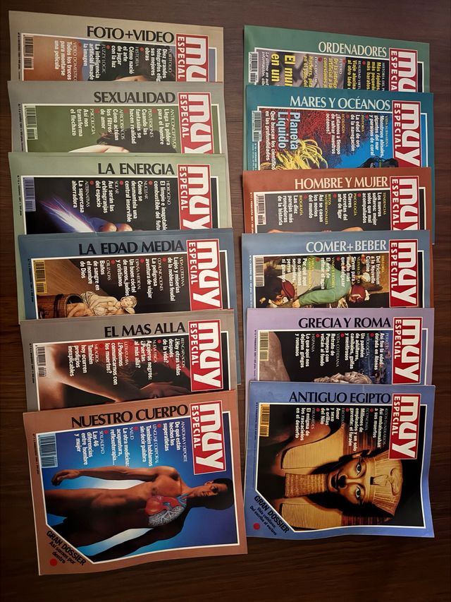 Regalo Lote  12 revistas Muy Interesante Especial