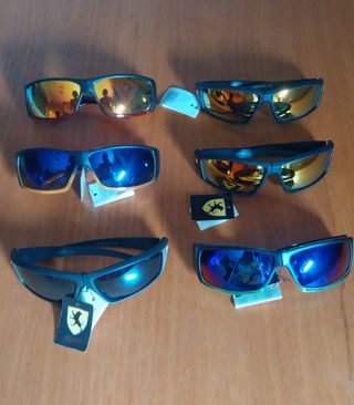 6 Gafas sol - varios colores