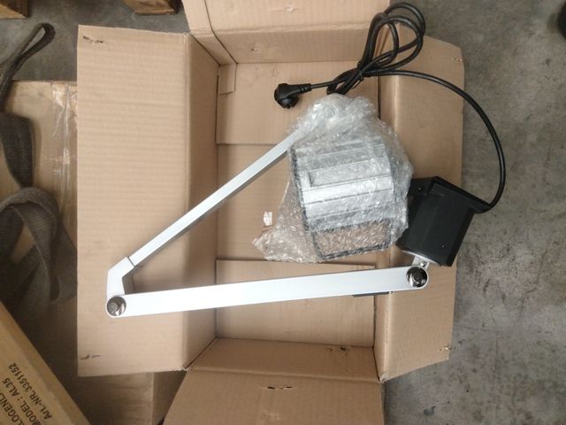 3 Focos para torno - Lámpara industrial