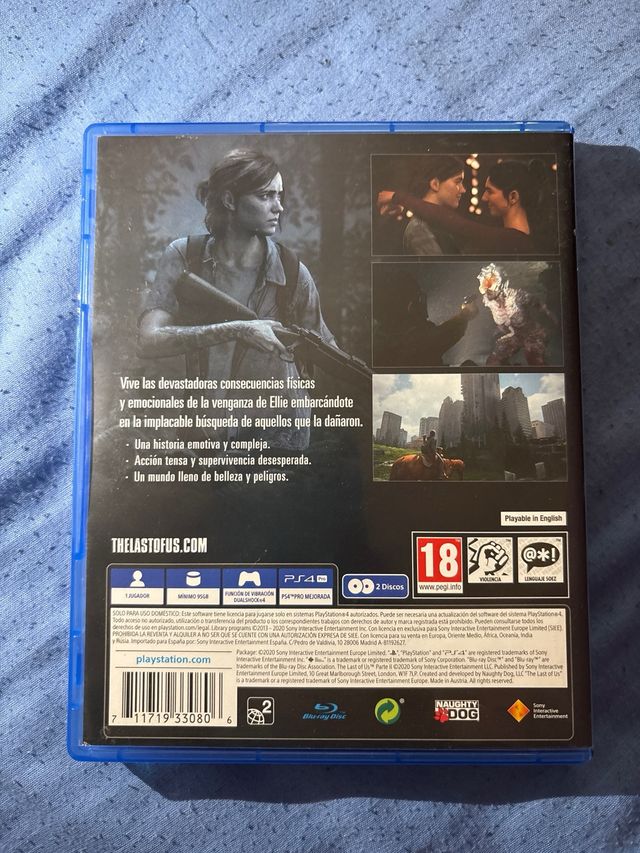 PS4 (PlayStation 4) - The Last of Us Parte II