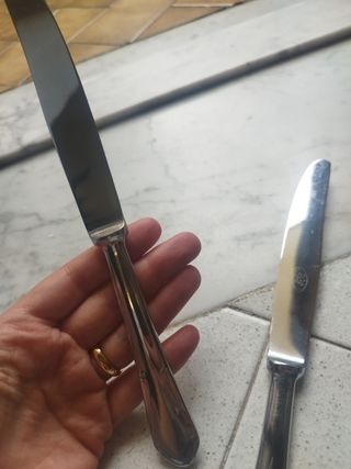 6 Coltelli acciaio inox 