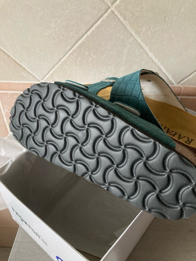 Rapanui Sandali - Verde Petrolio, 37