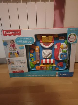 Mesa actividades Fisher-Price bilingüe