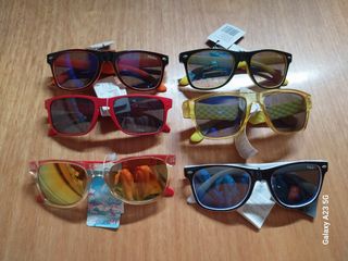 6 Gafas de sol- Variados Colores