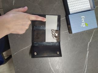 Portachiavi in pelle Fergi