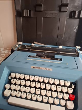 Máquina escribir antigua