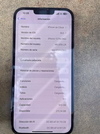 iPhone 13 Pro Max 512GB Azul