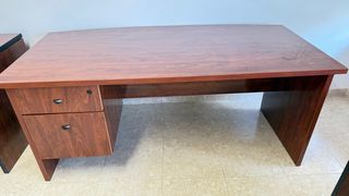 Mesa escritorio marrón madera