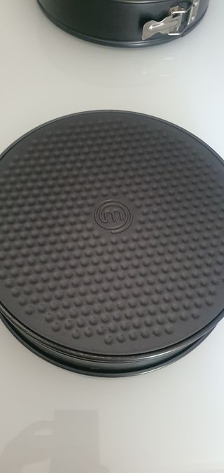 Moldes de repostería 2uds. metal negro