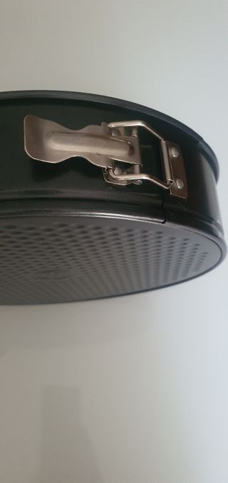 Moldes de repostería 2uds. metal negro