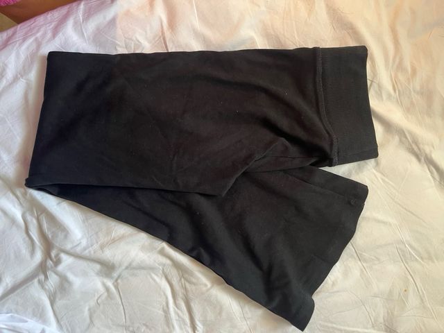 Mallas campana Bershka negras