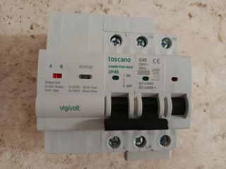 Interruptor Vigivolt Toscano COMBI-PRO-MAX 2P40