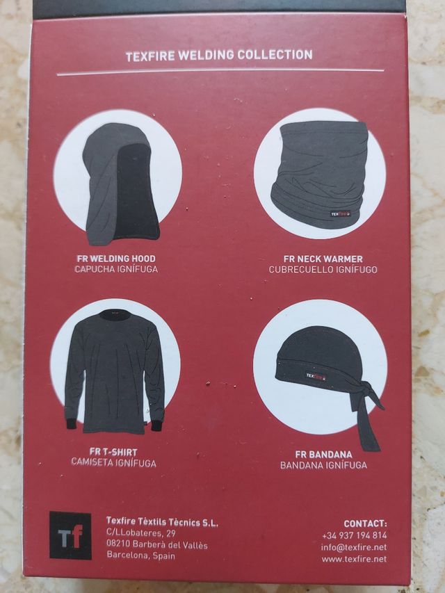 Balaclava ignífuga Texfire - Talla única