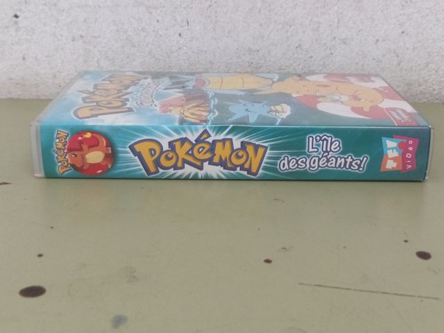 PELÍCULA VHS POKÉMON: L'ÎLE DES GÉANTS!