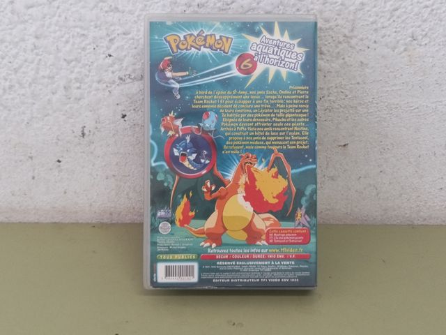 PELÍCULA VHS POKÉMON: L'ÎLE DES GÉANTS!