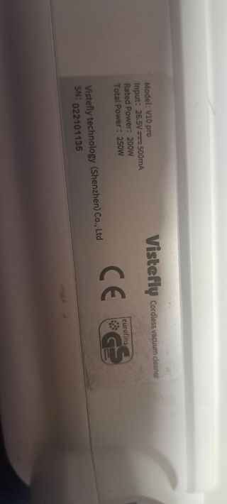 Aspiradora vistefly sin cable