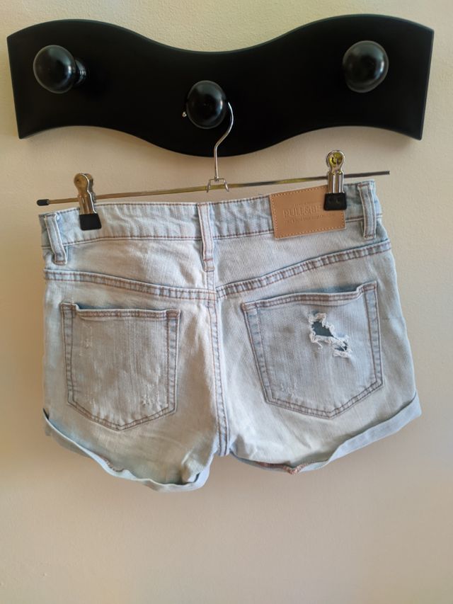 Short vaquero Pull & Bear - Talla 34